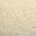 Close up coconut desiccated organic.