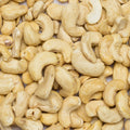 Close up of cashew nuts organic.