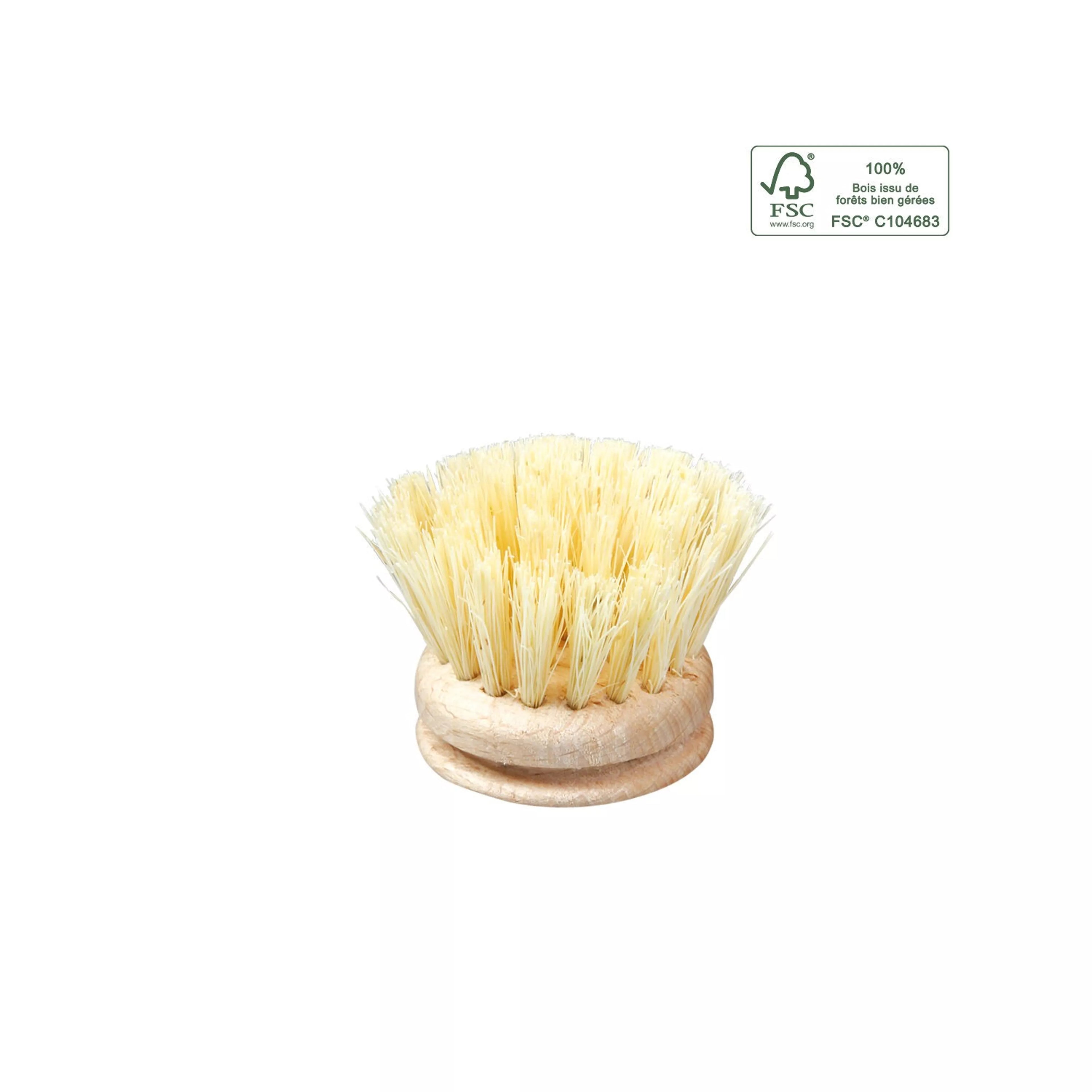 Eco-Friendly Dish Brush Refill – Natural Agave Fibers & FSC® Beech Wood