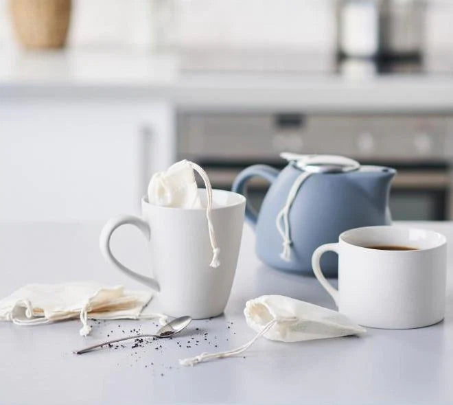 reusable cotton tea bag