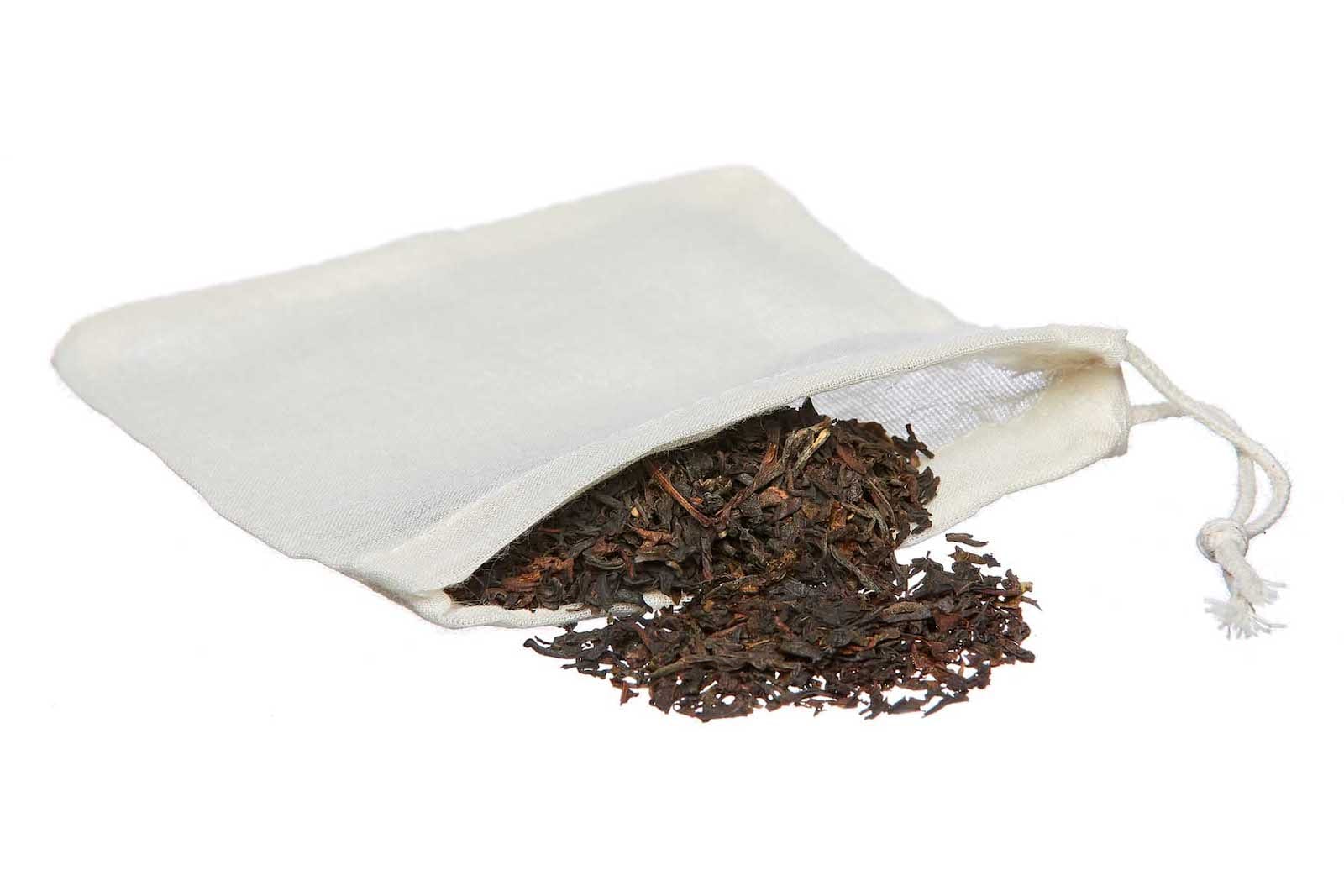 reusable cotton tea bag