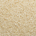 Close up of White Rice Short Organic